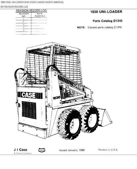 1830 case skid steer specs|case 1830 manual pdf.